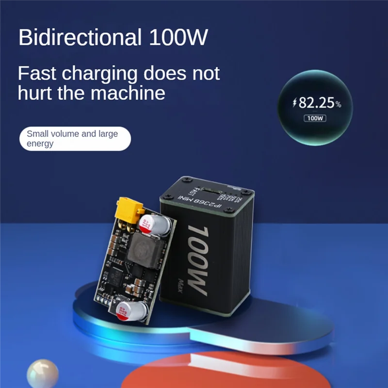 Módulo de carga rápida bidireccional B50B, actualización de 100W, módulo de carga rápida de protocolo completo de alta potencia, Banco de carga, Tablero Principal Dura