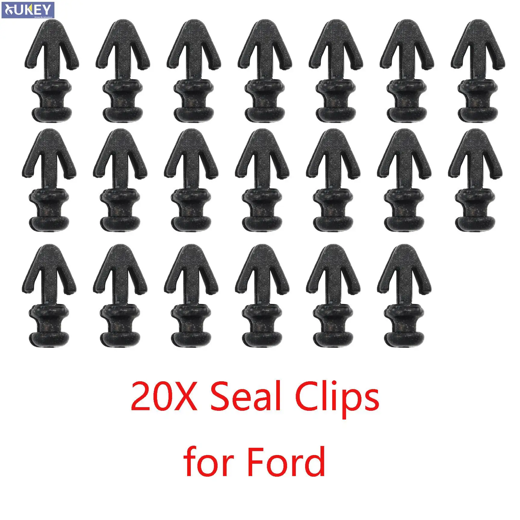 For Ford Mondeo MK2 MK3 MK4 Galaxy Scoripio 20x lower plastic mounting door trim Gasket Clips strip seal Weatherstrip fastener