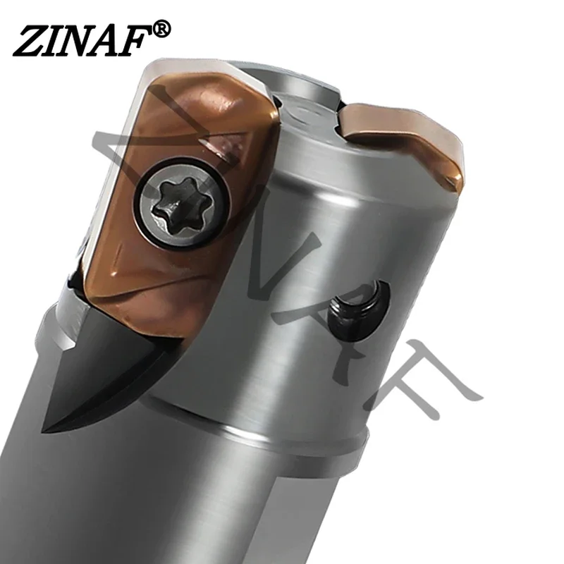 Imagem -05 - Alimentação Rápida Bloqueio Dente tipo Fresa Cabeça Aço de Tungstênio Resistente ao Desgaste Inserção Lnmu0303 Exn03r