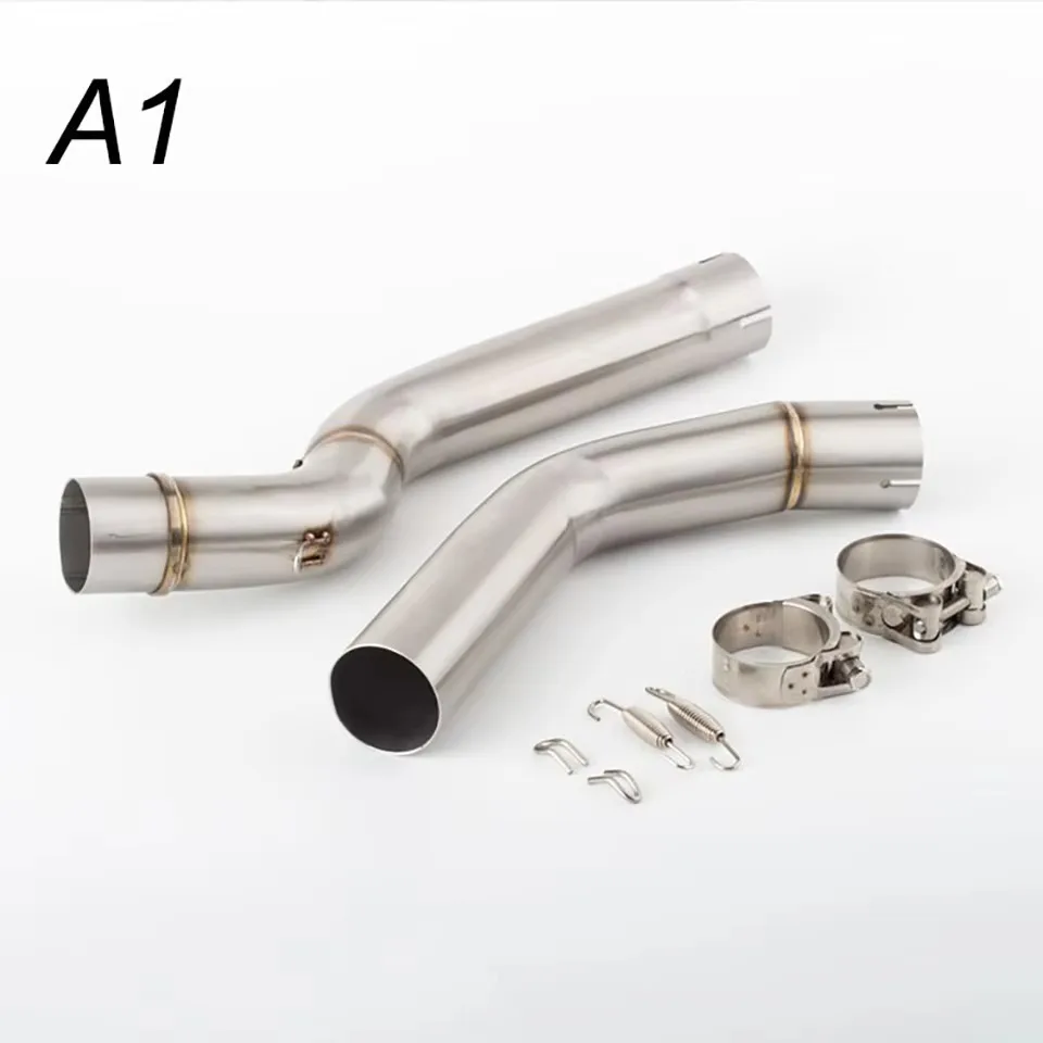 For Honda CBR600RR 2005-2018 F5       For Ducati Hypermotard    Motorcycle Exhaust Header Link Pipe Slip-on