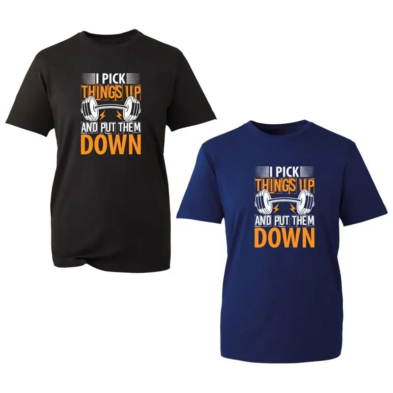 

Футболка «Я выбираю вещи вверх и надевайся вниз» для мотивации в тренажерном зале, топ для силовой подъемки