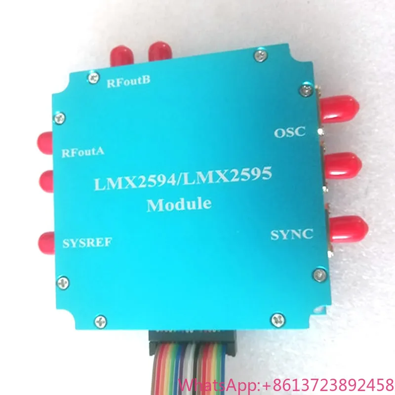 

LMX2594 LMX2595 Frequency Synthesizer Board PLL Phase Locked Loop 10M-20GHz High Frequency Microwave Signal Source
