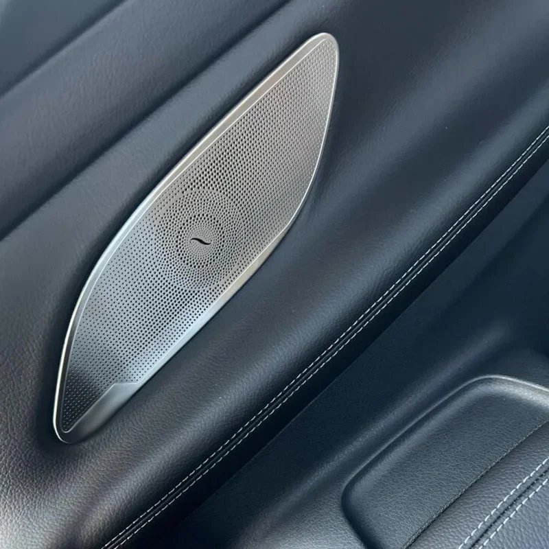For Mercedes Benz E Class Coupe C238 W238 2017 2018 2019 2020 2021 2022 Front Rear Door Audio Speaker Cover Trim Car Accessories