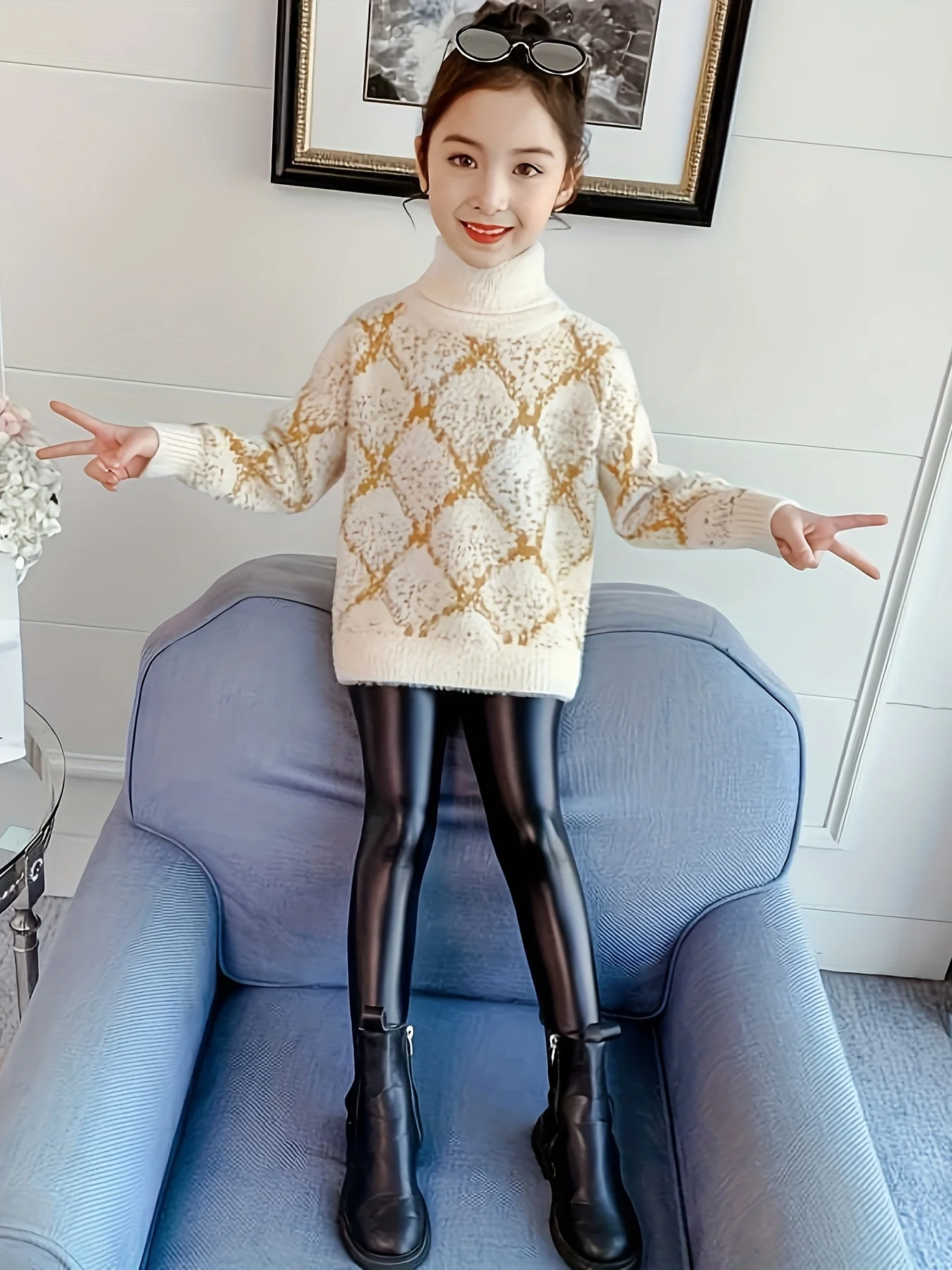 Jungen Pullover Herbst und Winter Neue Stil Baby Fleece-Gefüttert Warme Basis Shirt Kinder Verdickt Top