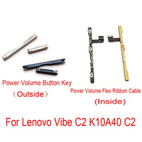 For Lenovo Vibe C2 K10a40 Power Volume Up Down Button Side Key Switch Flex Cable Ribbon Replacement