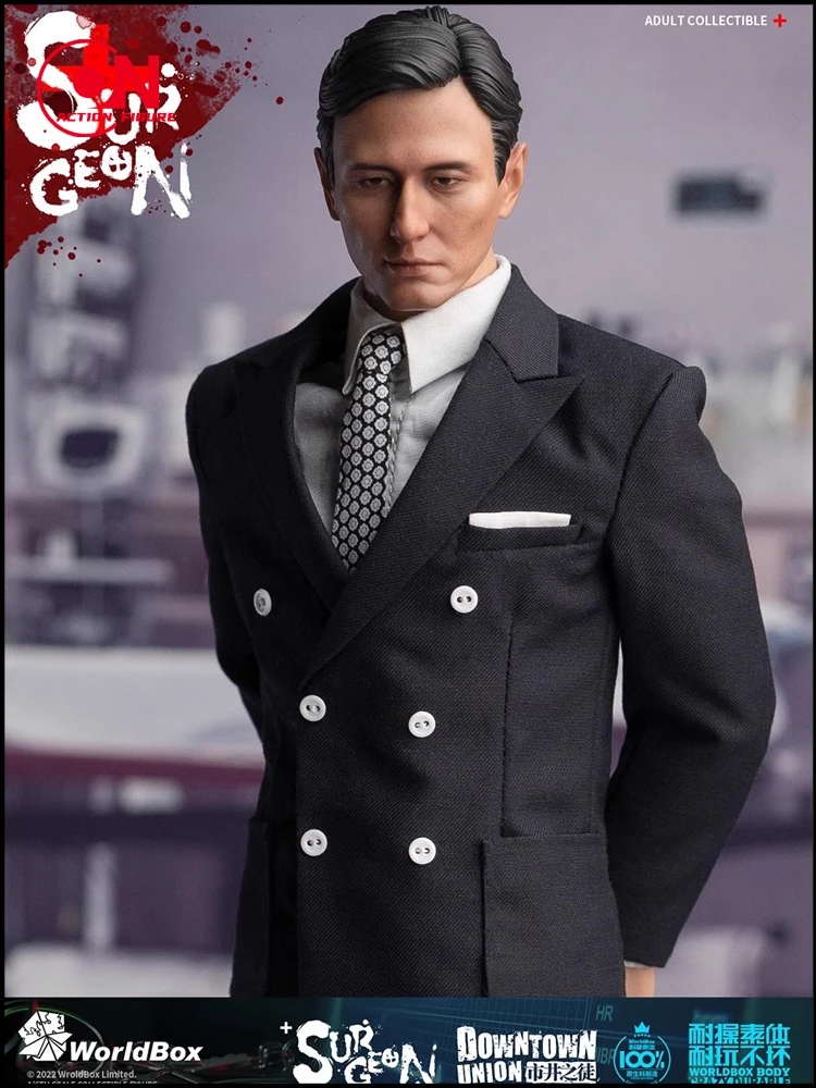 in stock Worldbox AT039 1/6 Downtown Union Surgeon Action Figure Model 12'' Male Soldier Figurine Doll Full Set Collectible Toy