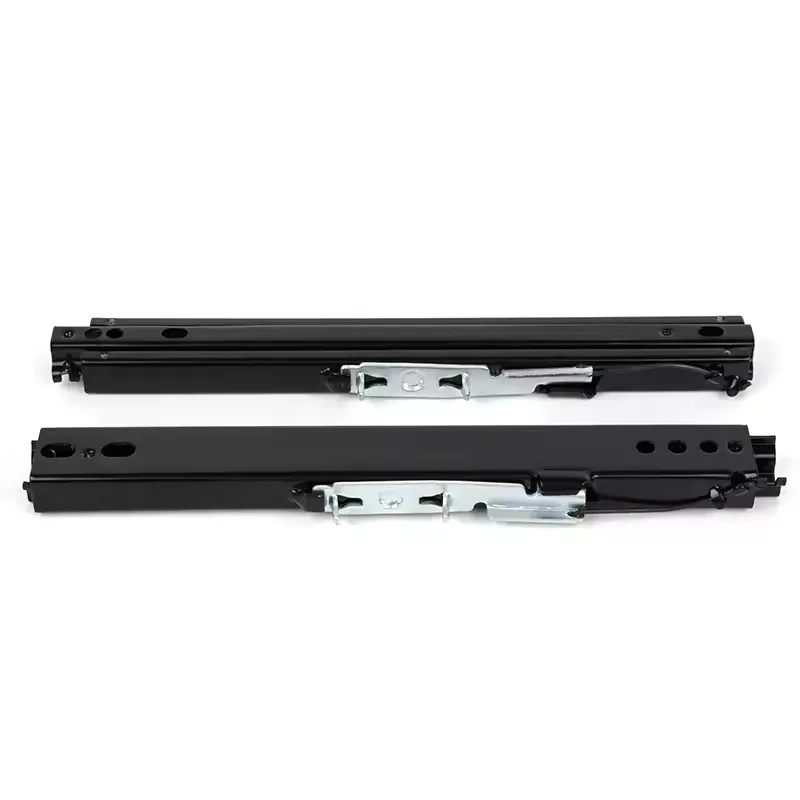 Universal Car Styling Auto Parts Iron Stainless High Strength Seat Adjustable Dual Rails Sliders Replace view 4