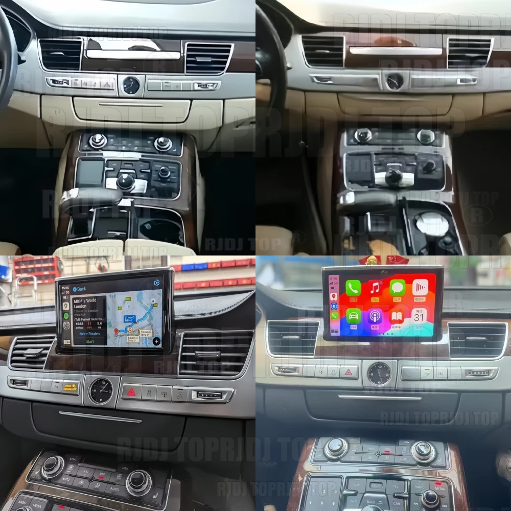 8inch Android 13 For Audi A8 D4 2011-2017 Carplay Car Radio Player GPS Navigation Auto Stereo Multimedia 4G SIM Satnav Head unit