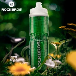 ROCKBROS Thermo Bottle Summer Cold Water Bottle Large Capacity Cycling Thermal Bike Bottle Running Hiking Outdoor Kettle​ ﻿