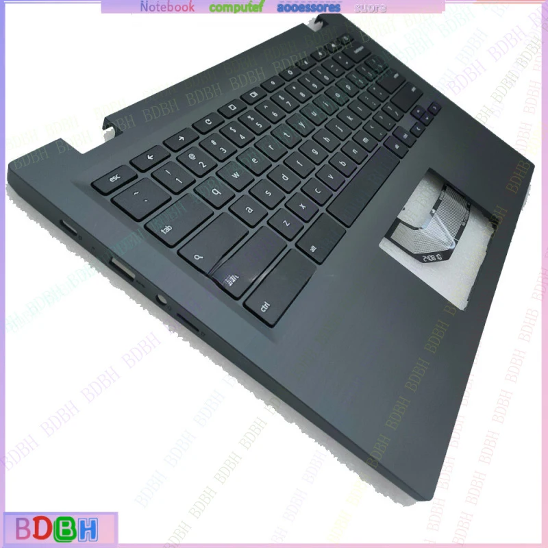 5CB0S95246 For Lenovo S345-14AST ChromeBook 14E Keyboard Palmrest No-Touchpad