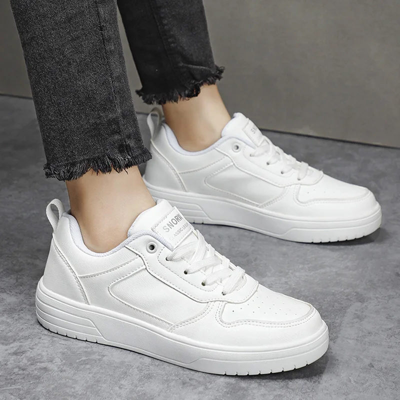 2024 New Loafers Women Zapatillas Mujer Comfortable White Shoes Ladies Luxury Black Flats Shoes for Men Sneakers