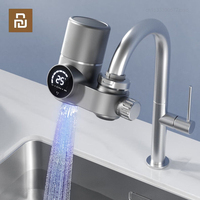 New Youpin Xiaozhi Faucet Water Purifier Household Faucet Filter Kitchen Sterilization Home Digital display Descaling Purifier