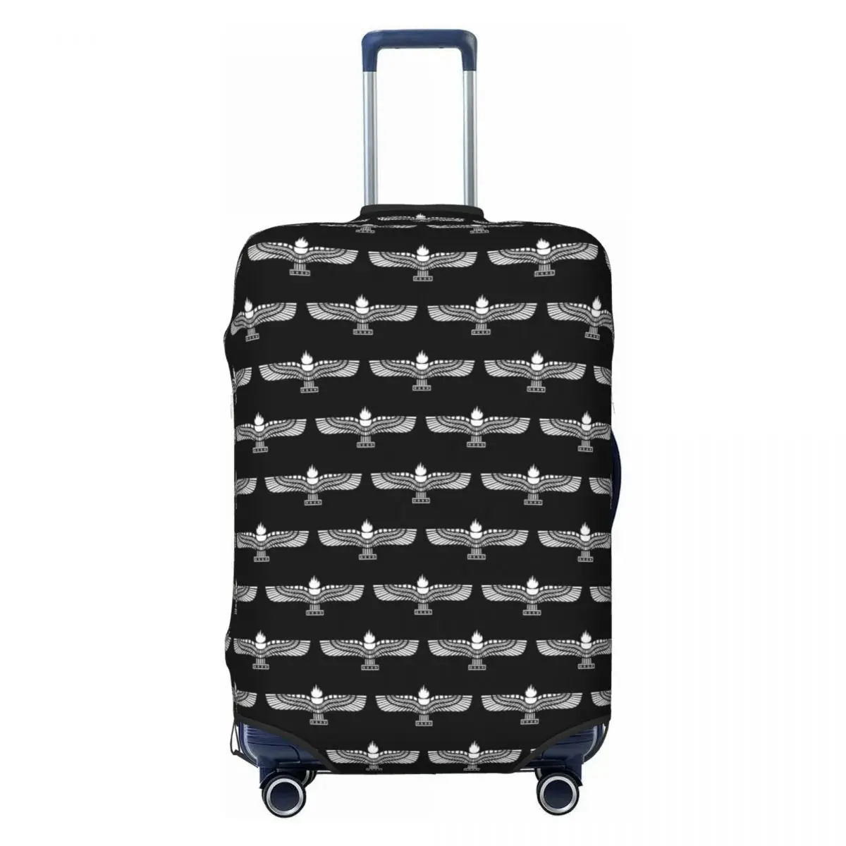 

Custom Syriac Suryoyo Flag Luggage Cover Elastic Aramean Travel Suitcase Protective Covers Fits 18-32 Inch