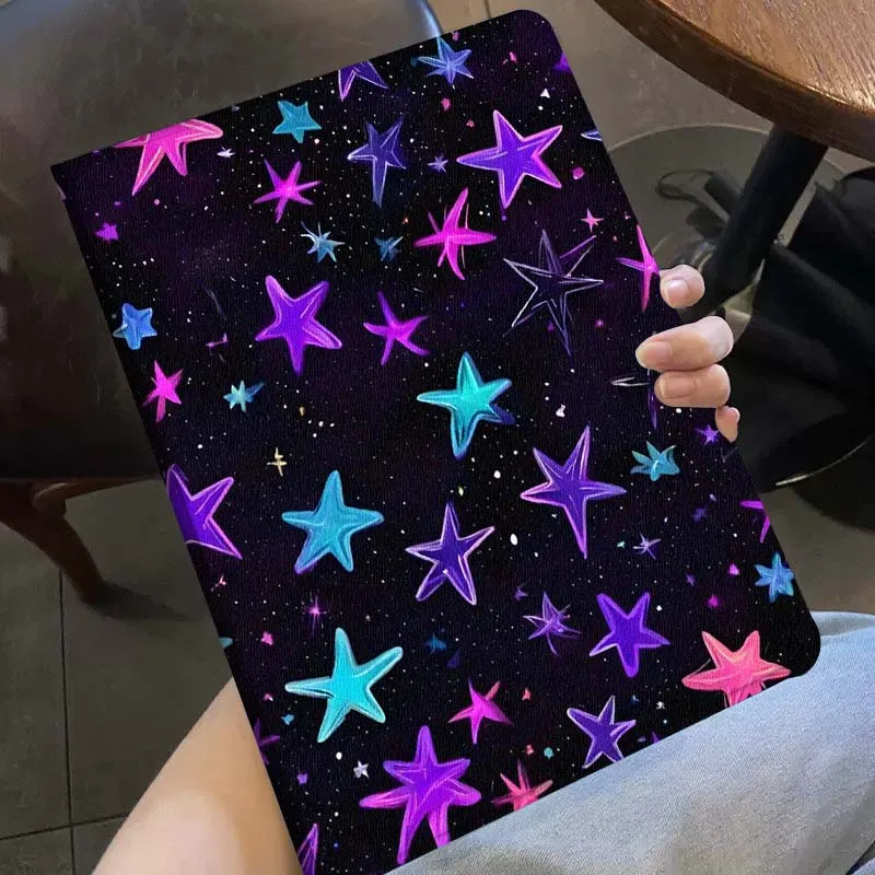 

Stars Art Trendy Simple Tablet Case For Huawei Honor Pad 5 10 GT2 GT X9 X9a V9 X8a 9 V8 MagicPad 3 13 Foldable