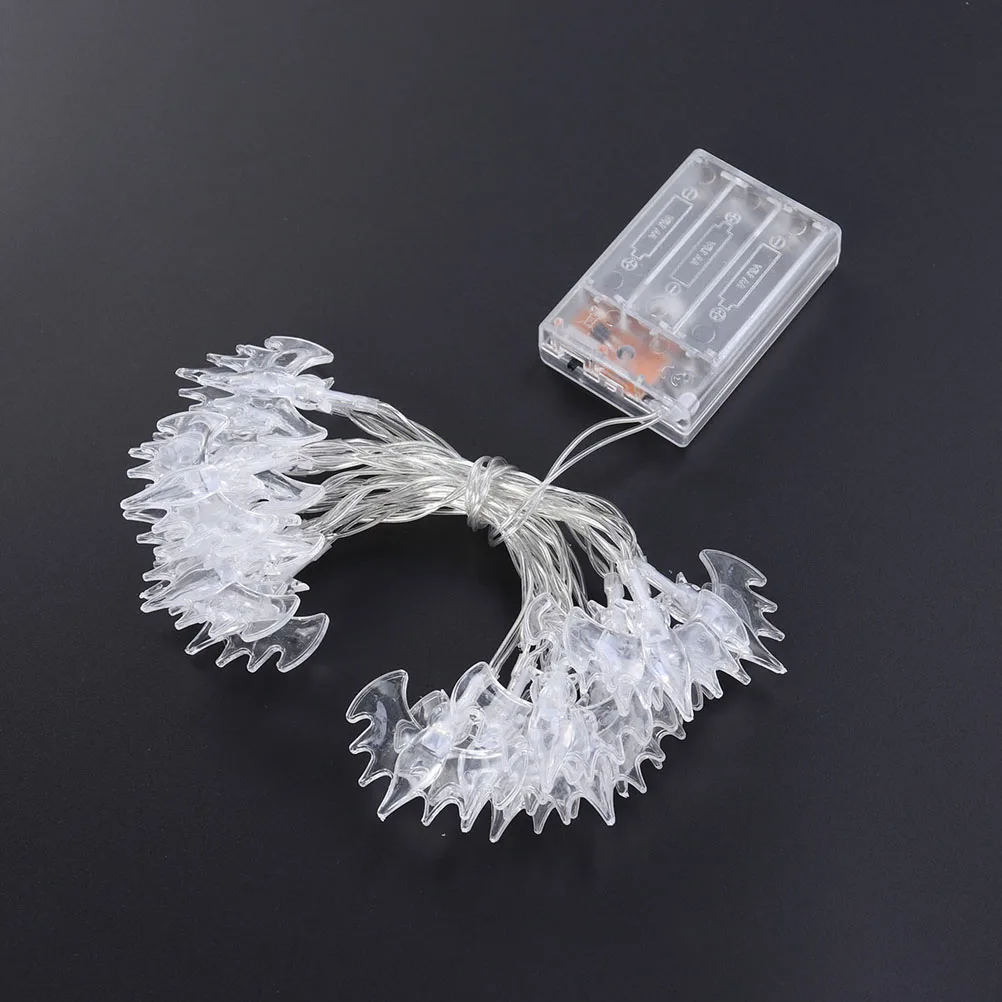 2 PCS Light Post Bat Decorative Halloween Birthday Decoration Decorations Garden Lights