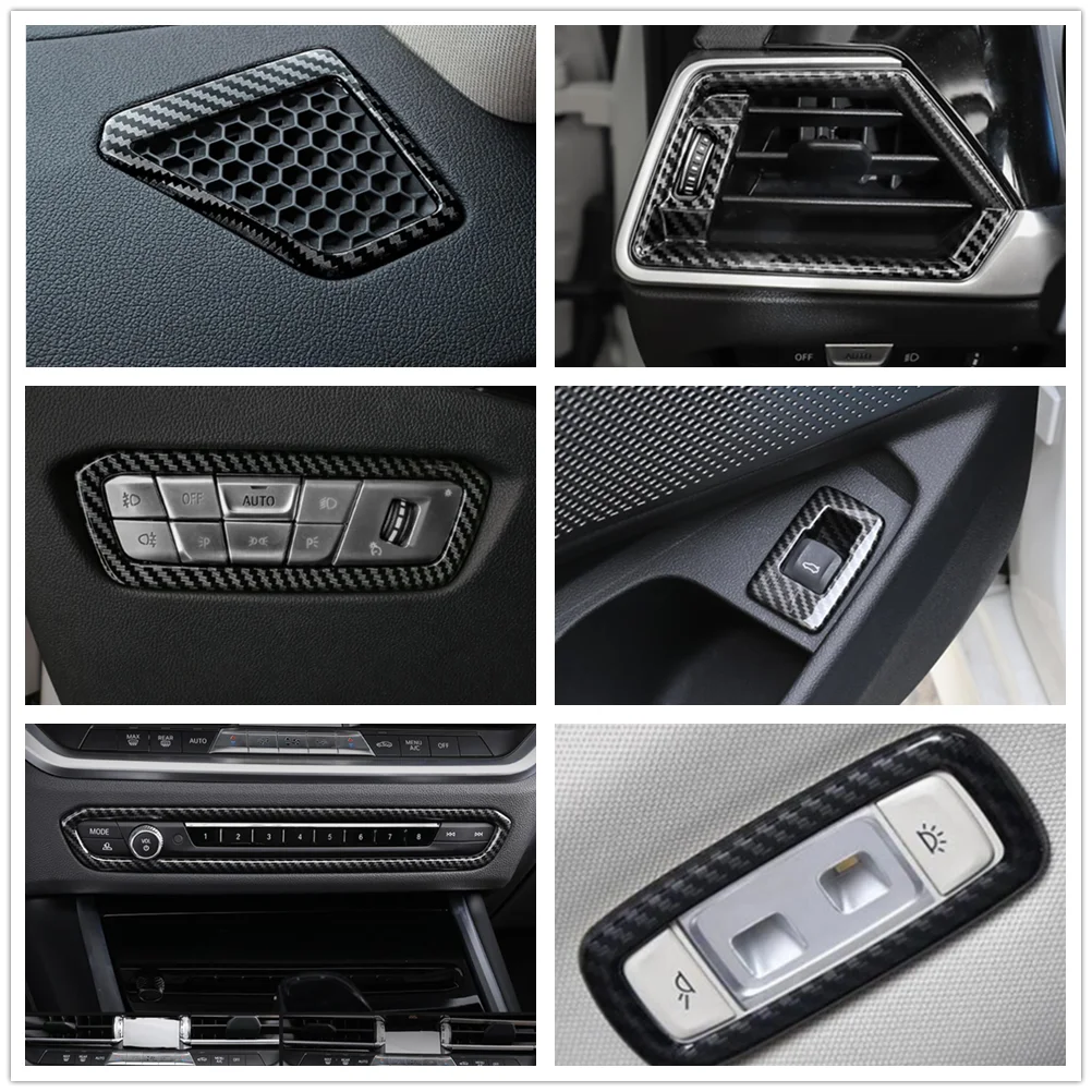 

For BMW 3 Series G20 2019 - 2021 Accessories Head Lights Lamp Switch Button AC Outlet Vent Reading Lamps Interior Accessories