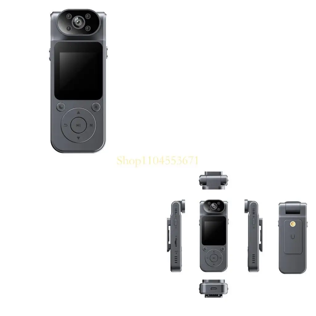 كاميرا تسجيل الجسم 1080P الأفضل مبيعًا مع تثبيت مغناطيسي وعرض قابل للتعديل IP65 مقاوم للماء للاستخدام الاحترافي