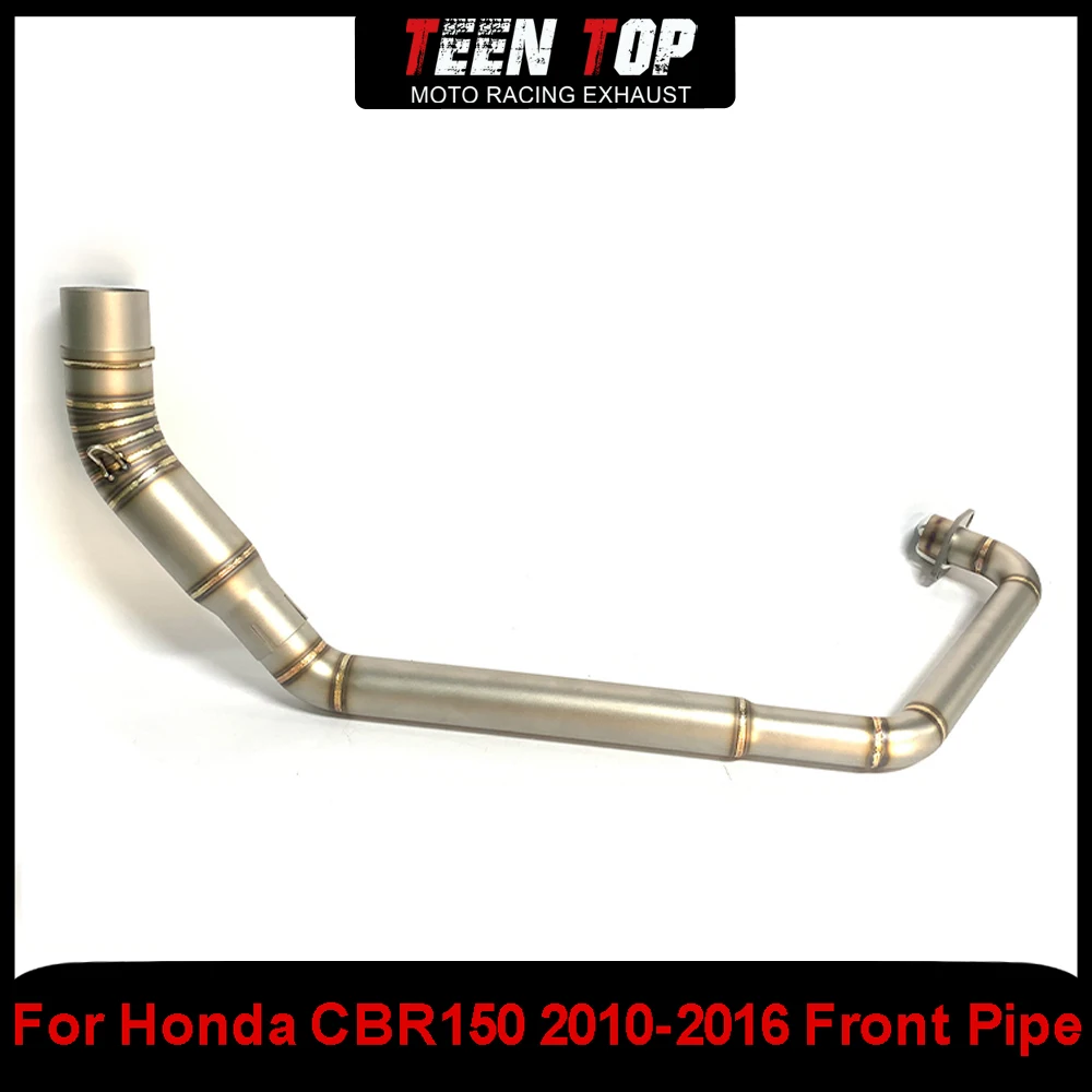 

For Honda CBR150 Exhaust Front Link Pipe Motorcycle Escape Exhaust Elbow CBR150 2010-2016 Stainless Seel Connection Pipe