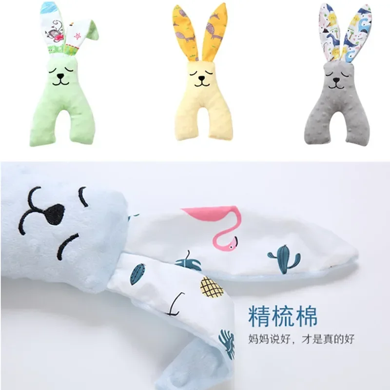 ของเล่นเด็ก Plush Soft Appease ผ้าขนหนูบรรเทา Reassure Sleeping สัตว์ Blankie ผ้าเช็ดตัวการศึกษา Rattles Clam Plush Bebes ของเล่นตุ๊กตา