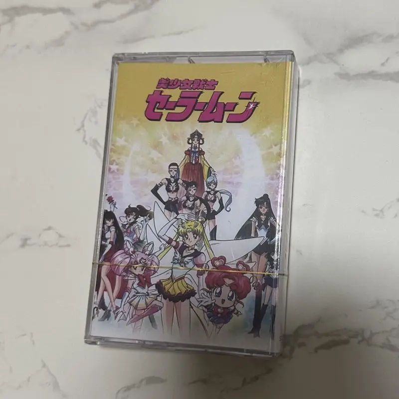 

Selected Collection of Japanese Classic Girl Anime Theme Songs Music Tape with Unopened Japanese Lyrics