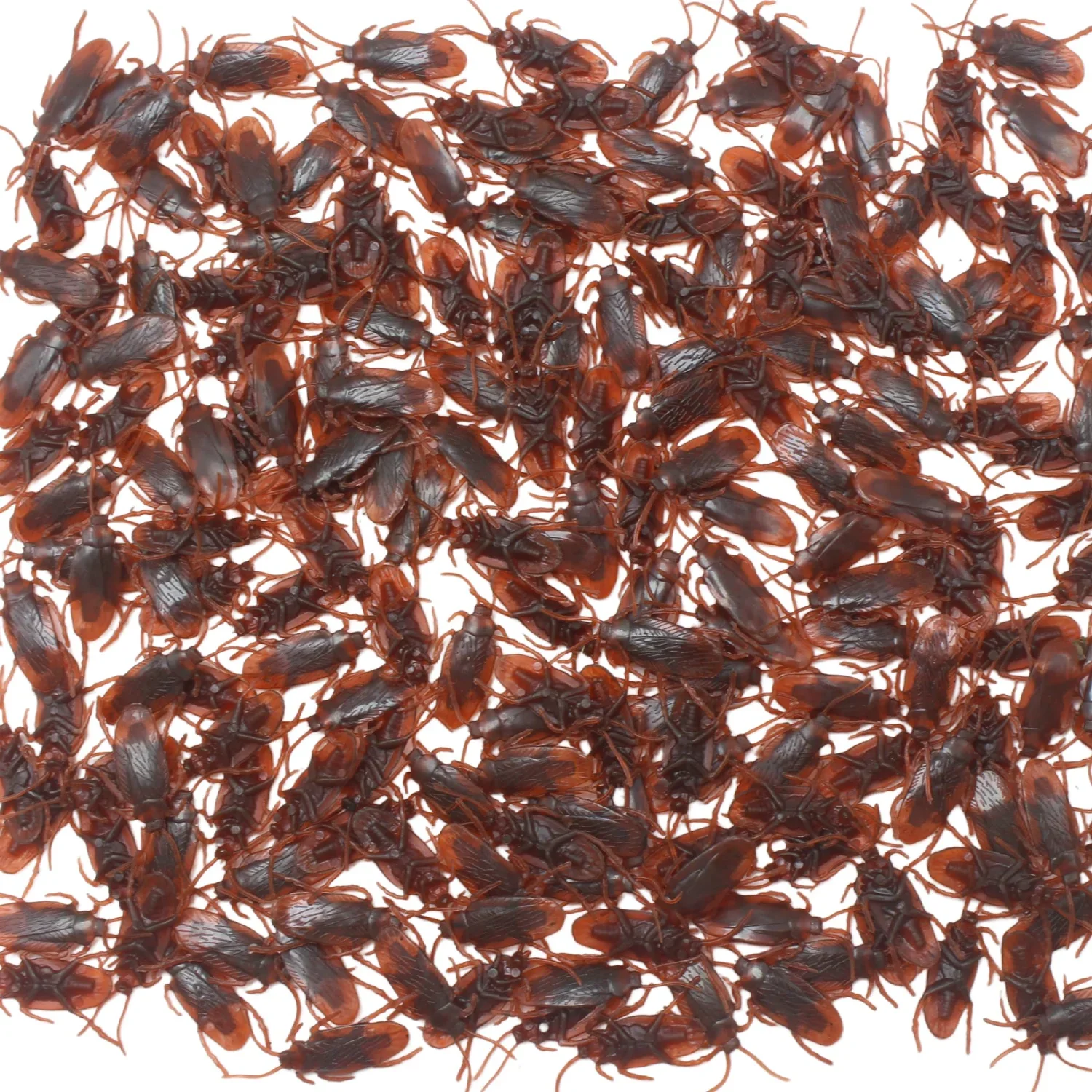 10-120Pcs Artificial Cockroach Realistic Fake Roach Insects Novelty Trick Props Toy Gags Practical Jokes Toys Interactive Props