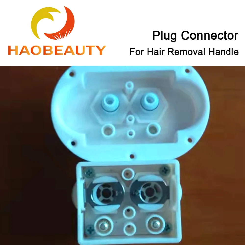 Haobeauty ซ็อกเก็ตเสียบสำหรับ IPL OPT E-Light YAG เลเซอร์กำจัดขนติดตั้ง Handle Beauty อะไหล่