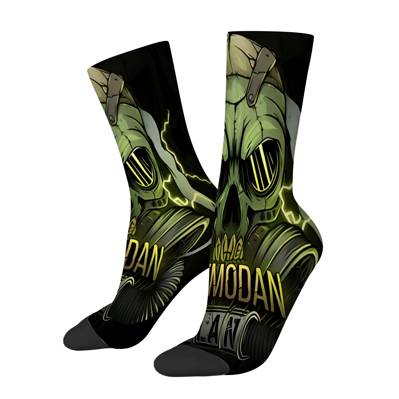 

Унисекс носки с ретро-принтом тропических растений, винтажные повседневные хлопковые длинные носки, модные носки на каждый день