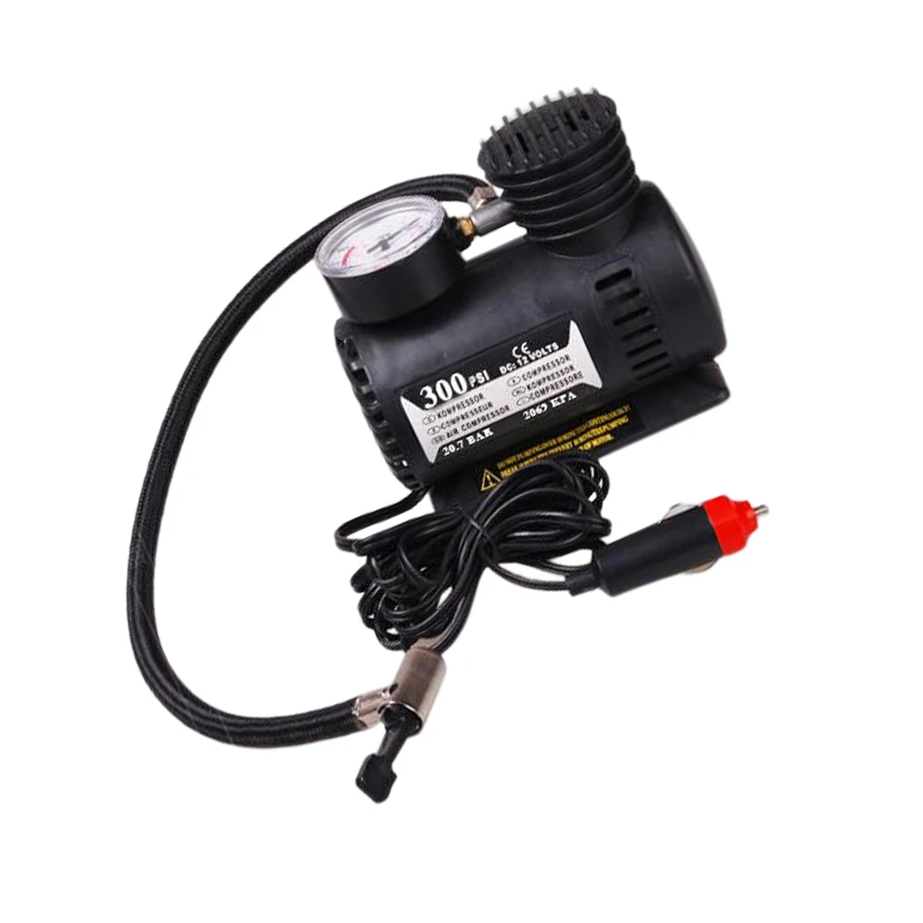 

Car Inflation Pump Fitting Universal 12V Air Compressor Pumping Equipment Machine Inflator Tool Tire Inflators