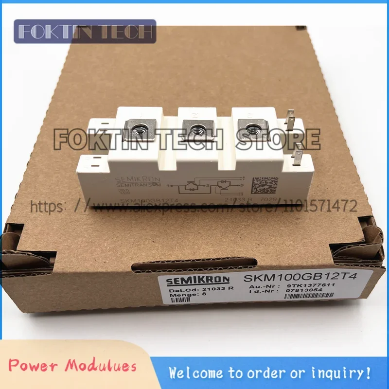 Free Shipping  SKM100GB12T4 IGBT Modules