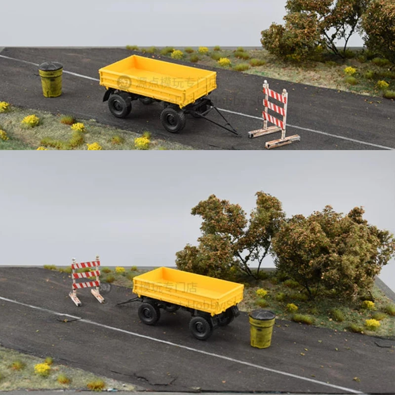 original-1-43-scale-trailer-gkb-8535-two-axis-trailer-simulation-plastic-car-model-static-display-collectible-toy-gift-souvenir