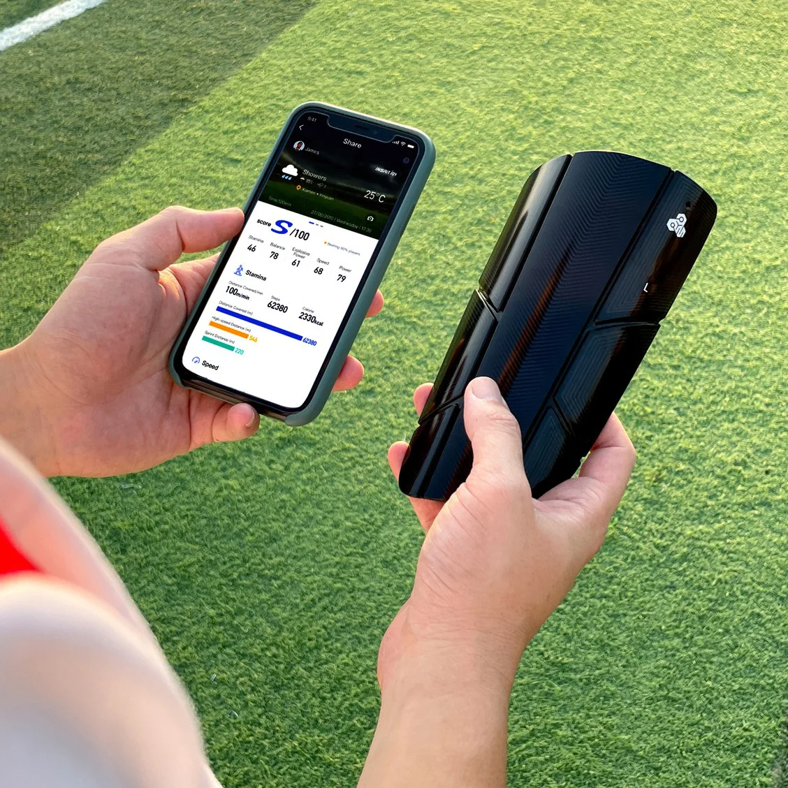 

Intelligent Football Shin Guards Soccer Skill Training with AI-Powered Motion Tracking & Performance Analysis