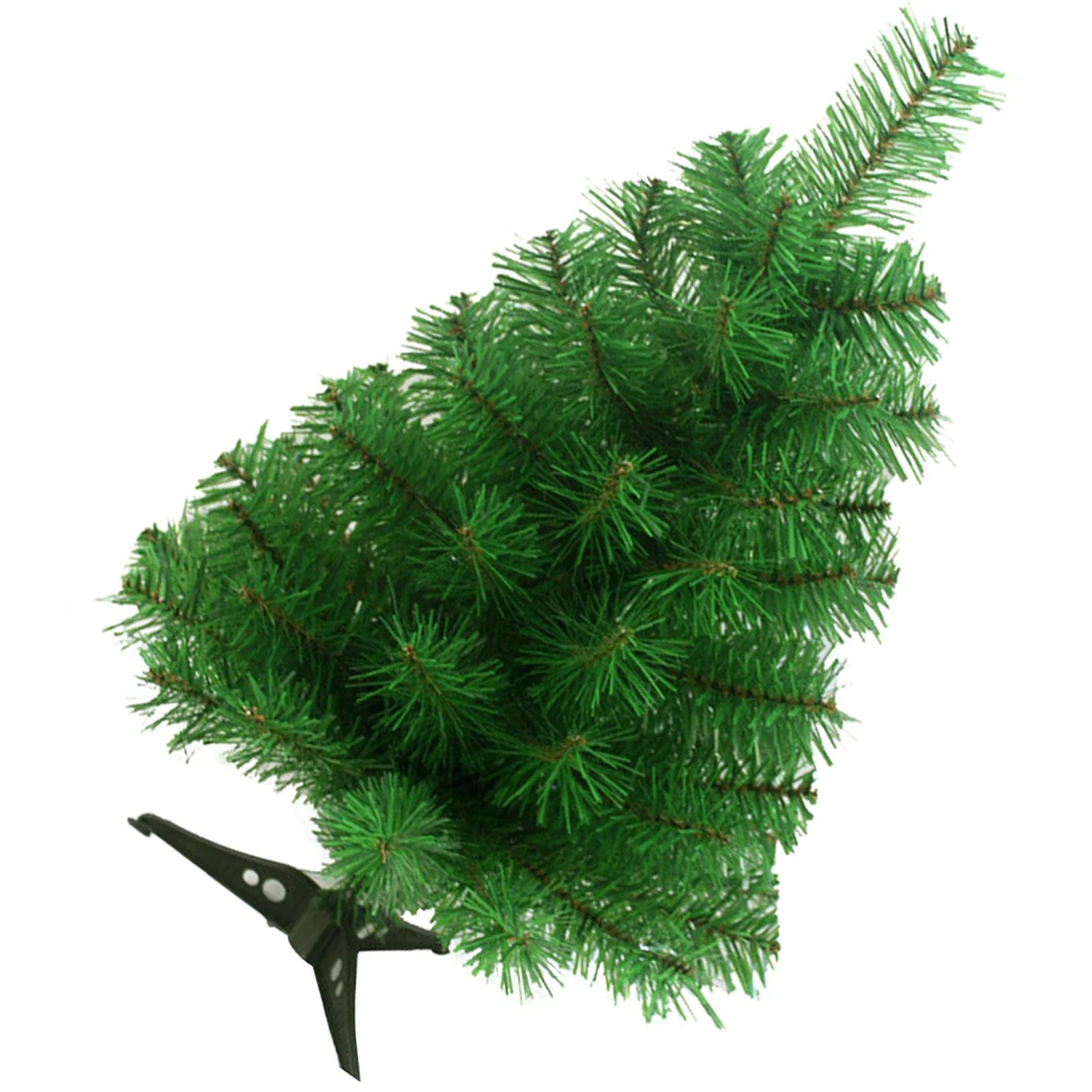 

60cm Artificial Christmas Tree Plastic Stand Base for Home Party Decoration Hinged Branches Easy Storage Indoor Outdoor