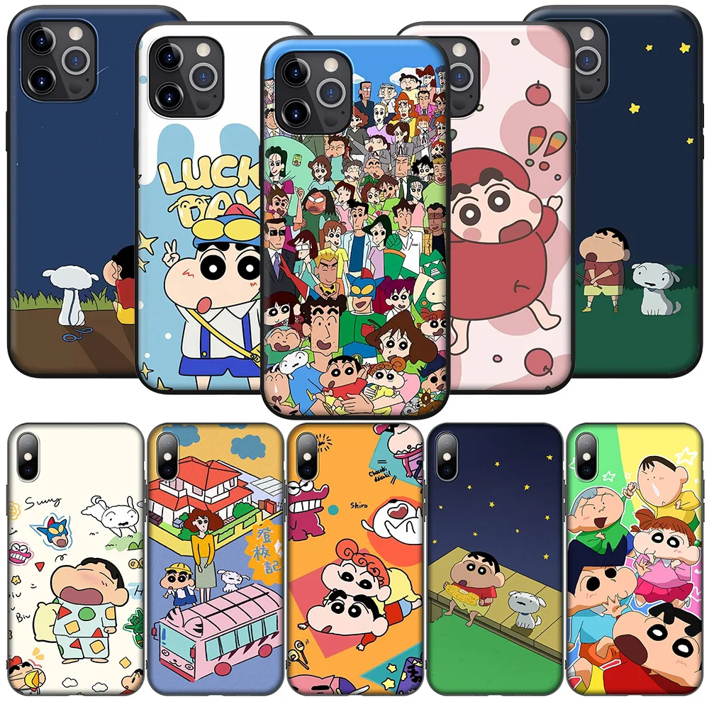 SA30 C-Crayon Cartoon Shin-Chan Case for Samsung Galaxy A55 A51 A21S A24 A25 A13 A12 A11 M15 M55 A05 A05S