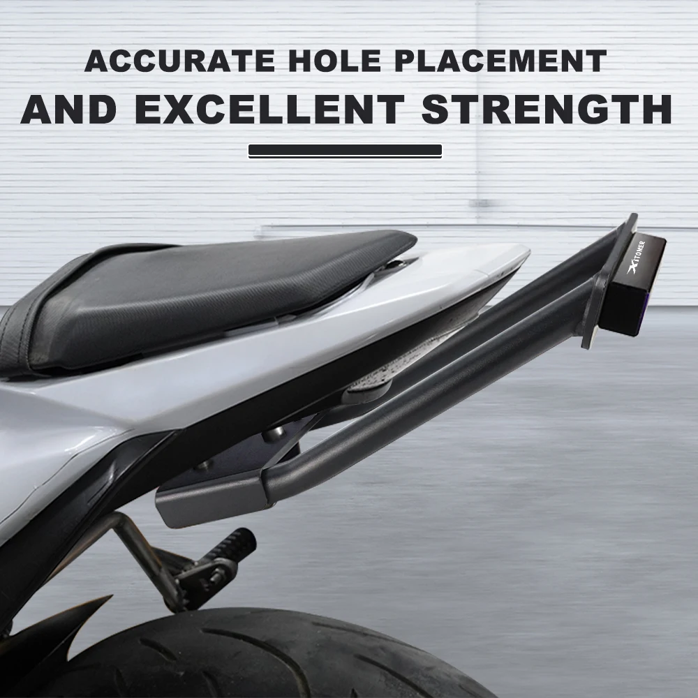 กันชนท้ายรถมอเตอร์ไซค์สำหรับ Suzuki GSR750 ปี 2011 2012 2013 2014 2015 2016  GSR 750 พร้อมโครงเสริม แร็คท้าย ป้องกันการกระแทก
