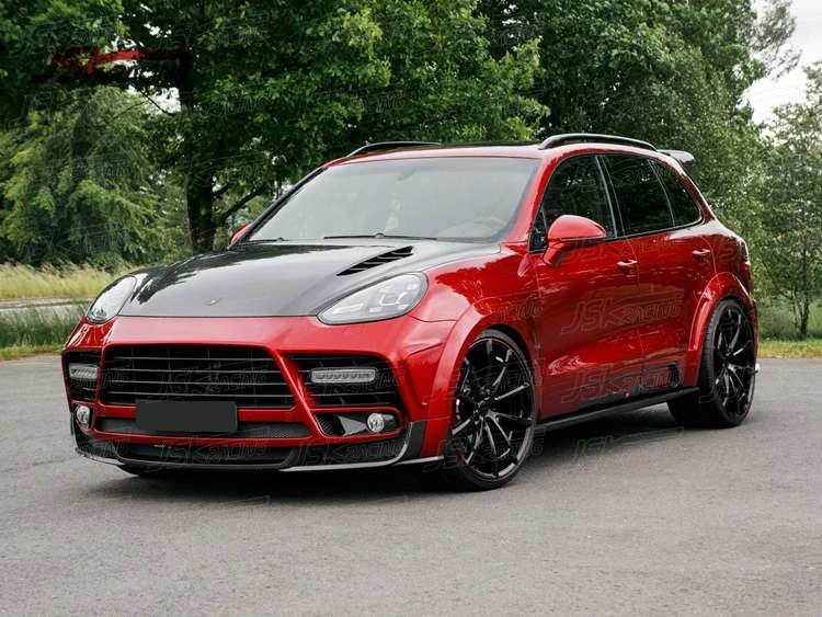 2015-2017 M STYLE CARBON FIBER HOOD BONNET for PORSCHE CAYENNE 958.2
