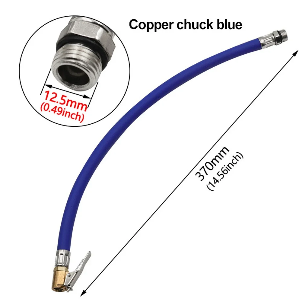 Wąż do pompowania opon samochodowych Przenośna rura przedłużająca do pompowania opon Elastyczna rura sprężarki powietrza do opon Dysza gwintowana do