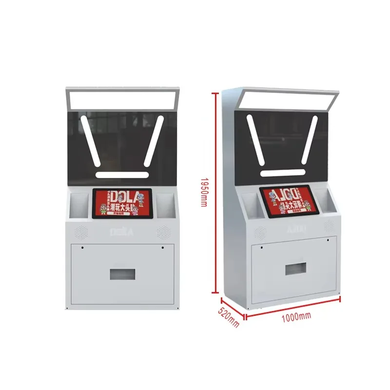 مجموعة أدوات كشك الصور لصور السيلفي - كاميرا، شاشة عملات معدنية/لمس، طباعة فورية