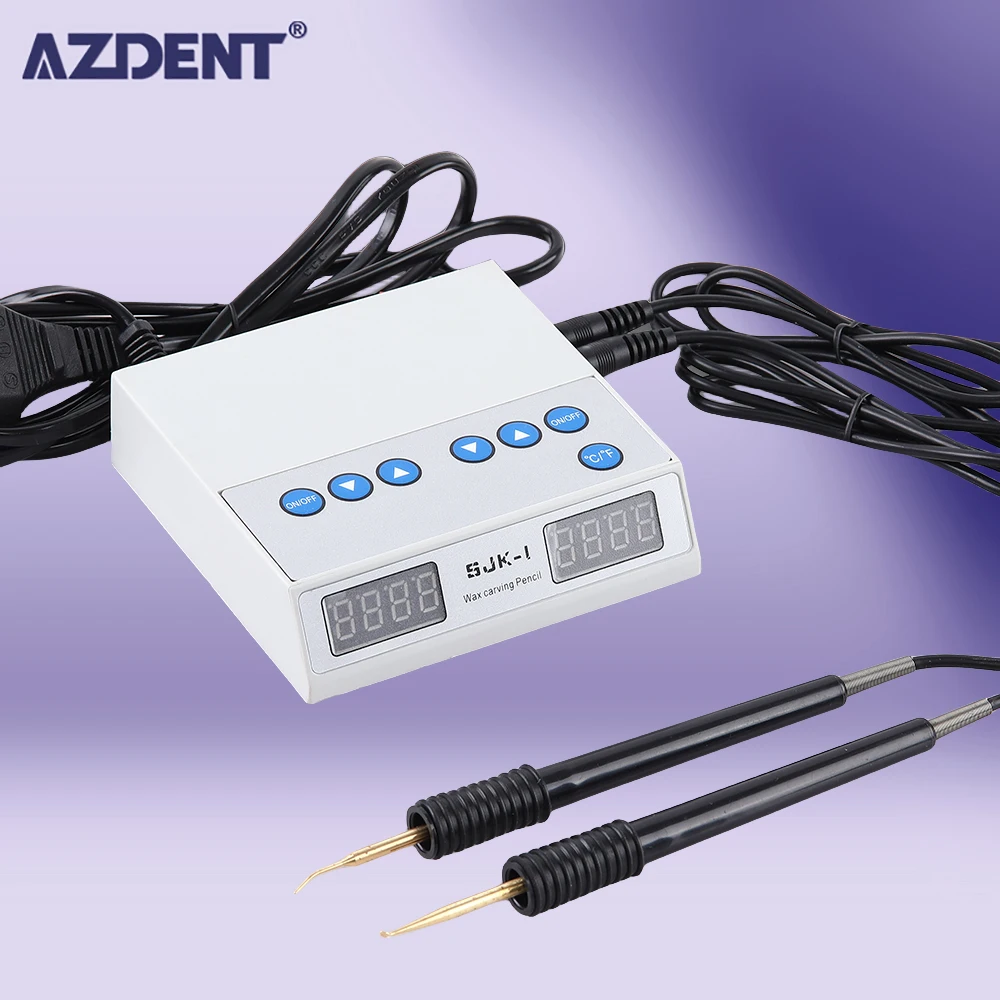 AZDENT Dental Waxed Carving Pen Electric Wax Dripper Dentistry Laboratory Equipment Carve Tools