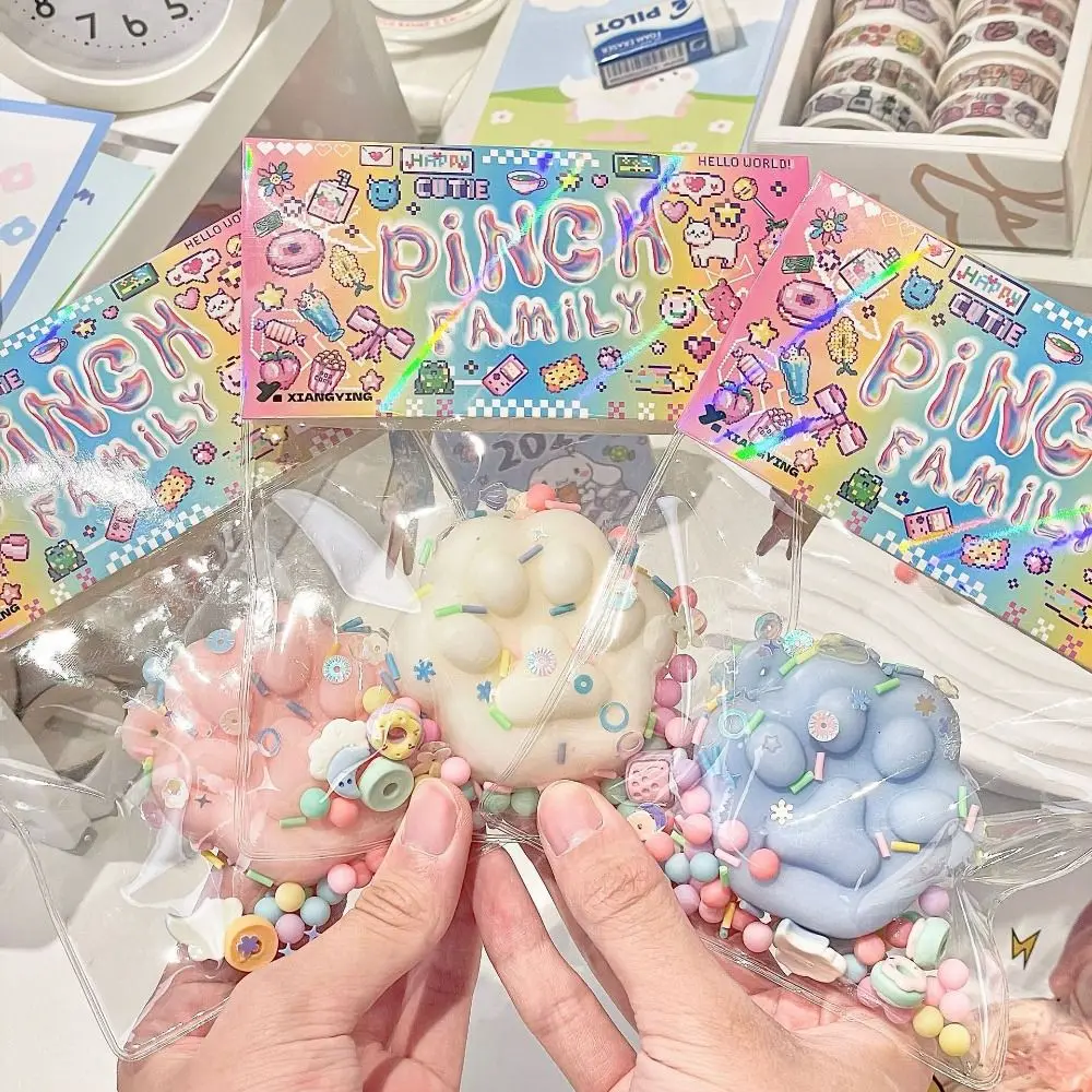 Jouet de pied de chat à presser pour garçons, perles de thérapie Fidget, patte de chat, jouet d'instituts souligné, Mochi, décompression, TPR, nouveau