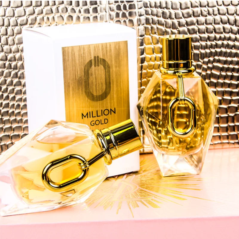 

100ml Women Gold Million Perfume Floral Wood Lasting Fragrance Fresh Niche Bodyspray Original Brand Dating Charm Eau De Toilette
