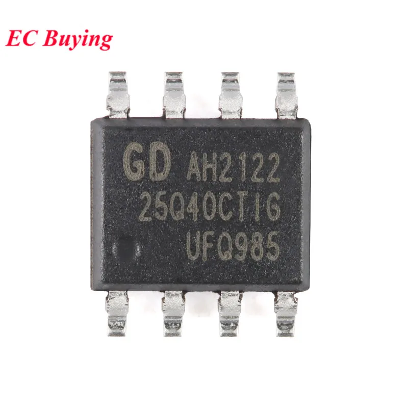 10Pcs/5pcs GD25 GD25Q40CTIG 25Q40CTIG 25Q40CT SOP-8 SOP8 4M-bit 3.3V Serial Flash IC Chip New Original