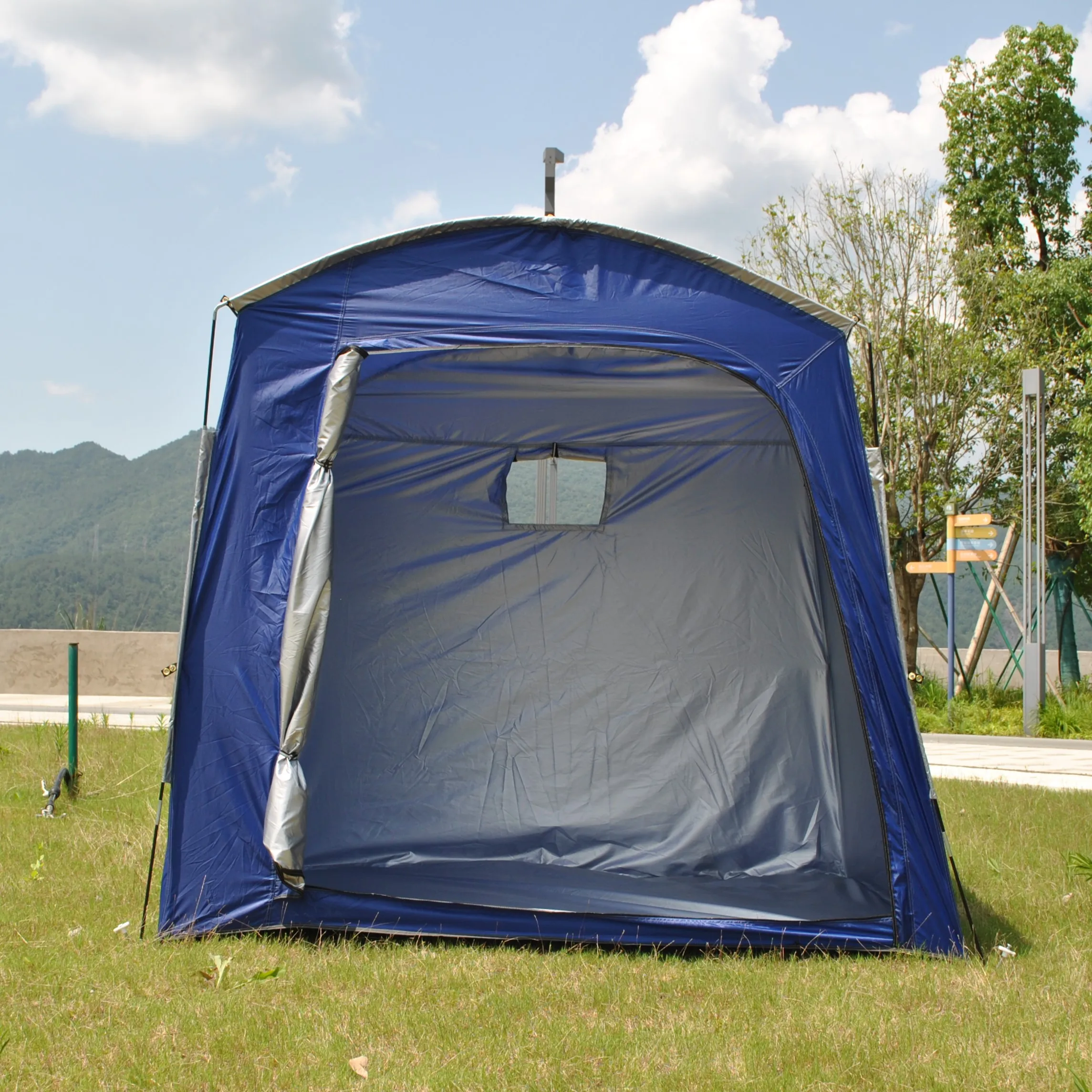 

New Outdoor Camping Widening Portable Sunscreen Bicycle Mountain Bike Storage Tent Waterproof and Dustproof