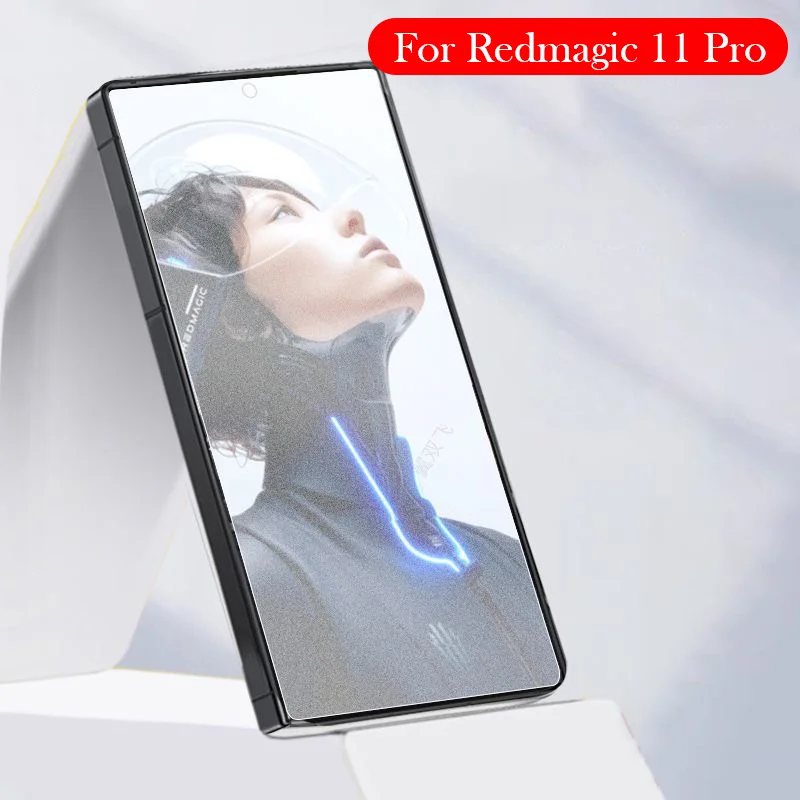 واقي شاشة من الزجاج المقسى غير اللامع لهاتف ZTE Redmagic 11 Pro Plus لهاتف Redmagic 11 11S Pro Plus