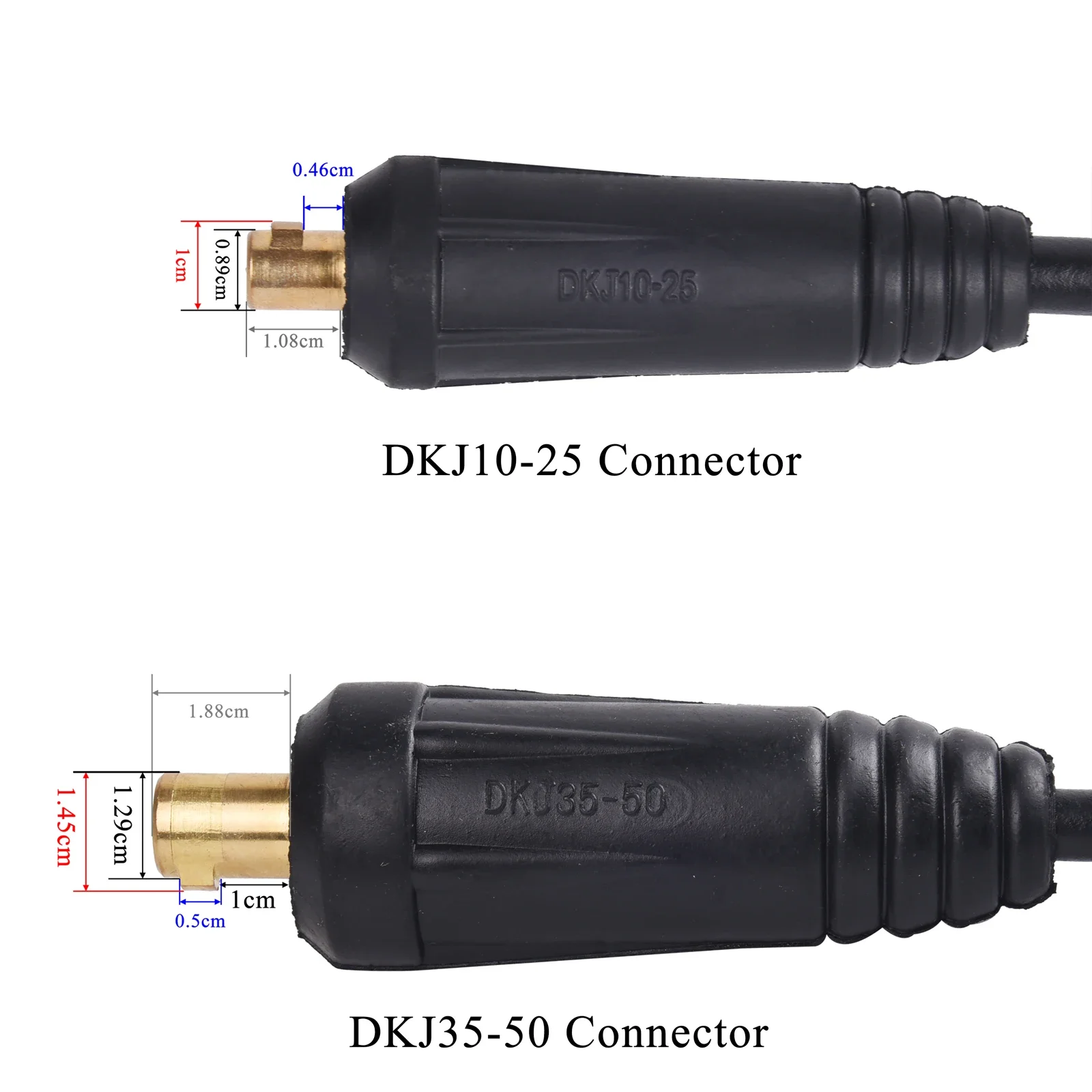 Imagem -04 - Tig Tocha de Soldagem Gás-elétrico Mangueira de Borracha Integrada com Dkj3550 w M16 1.5 mm Conector de Gás 13ft 4m Wp9 Wp9fv Wp9f