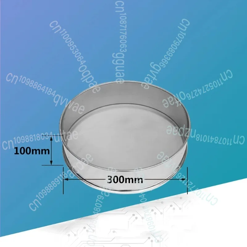 220V Electric Vibrating Screen Powder Filter Vibration Screening Machine Stainless Steel Diameter 30MM Sieve Optional Aperture