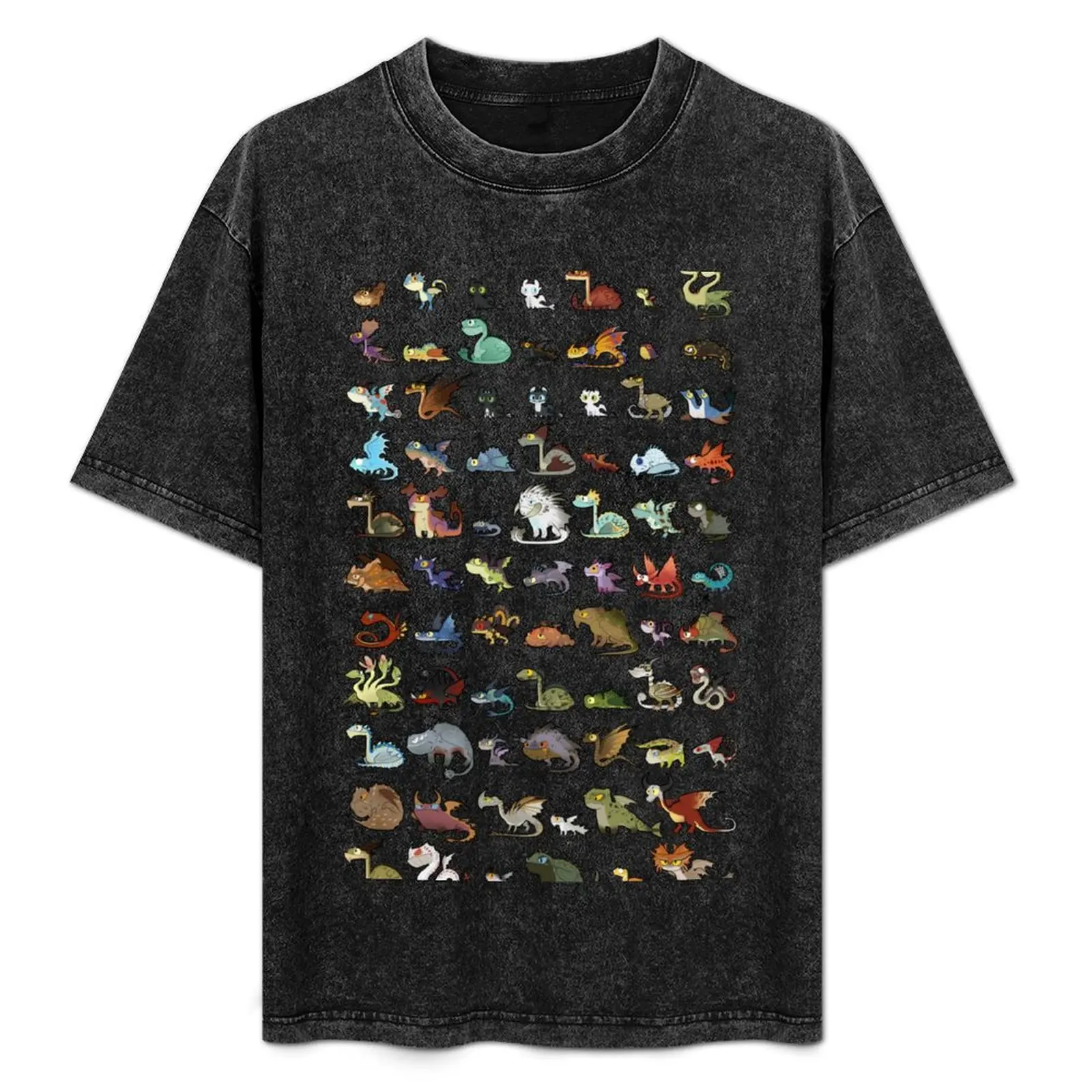 

Chibis of all httyd dragons T-Shirt Lightweight Running T-Shirt
