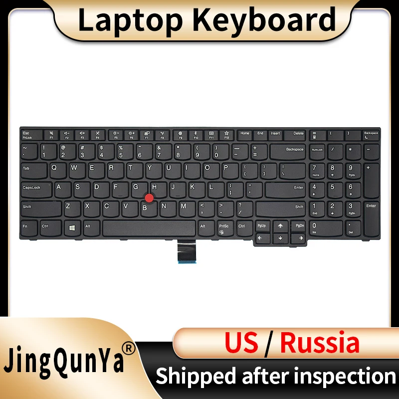 US/Russian Backlit Laptop Keyboard For Lenovo ThinkPad T550 T560 T540 T540P L540 L560 L570 W540 W541 p50S Replacement