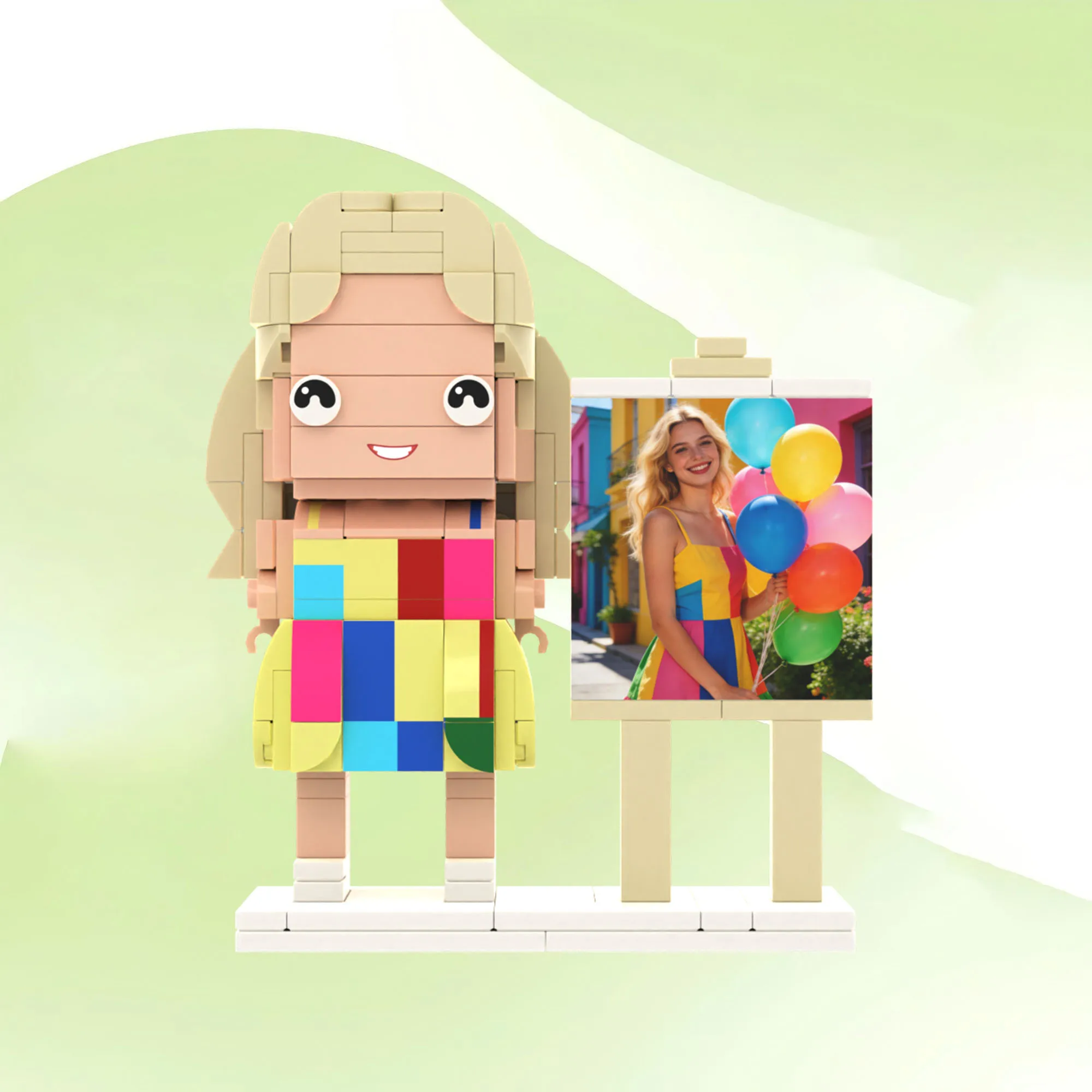 

Персонализированные фото-фигурки: Мои индивидуальные строительные блоки, фигурки-кирпичики для одного человека, персонализированная кастомизация, креативные игрушки, украшения