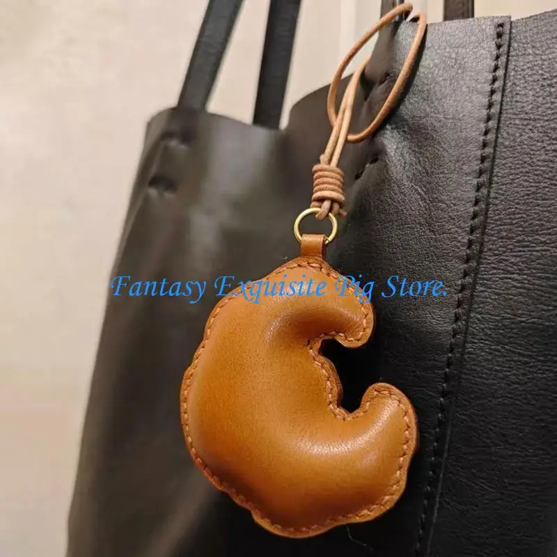 

HXBF Практический кожаный рог -пакет для бревта