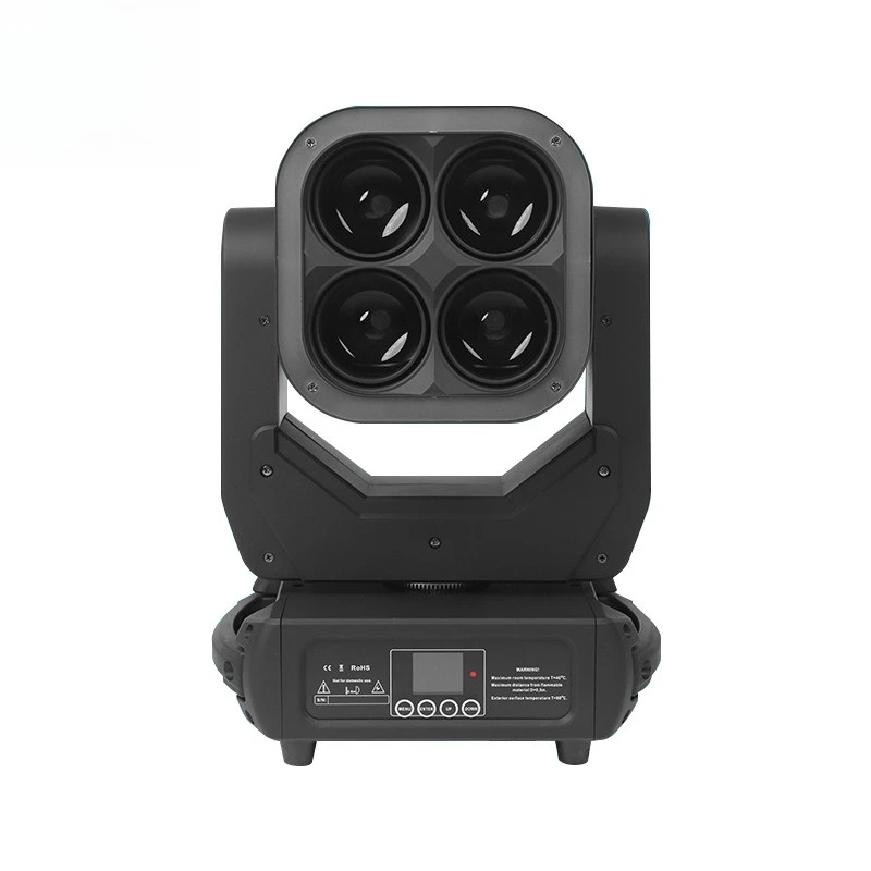 

4 60 watt LED moving head beam of light KTV bar banquet hall, performance stage lighting equipment
